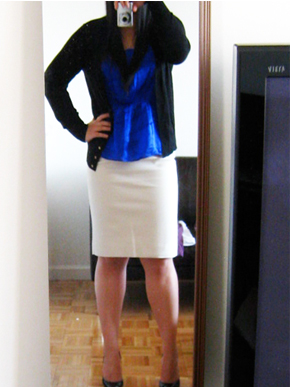 J.Crew Double Serge Pencil Skirt