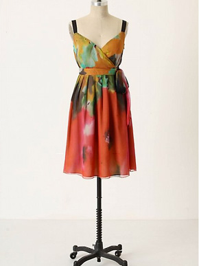 Anthropologie Blurred Boundaries Dress