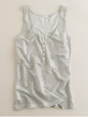 J.Crew Sequin Stripe Henley