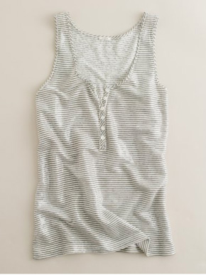 J.Crew Sequin Stripe Henley