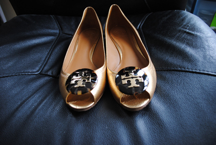 Tory Burch Resin Kitty Wedge