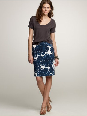 Canterbury Bells Pencil Skirt Canterbury Bells Pencil Skirt