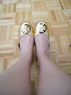 Tory Burch Gold Revas Tory Burch Gold Revas
