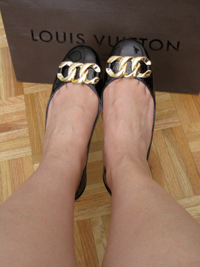 Louis Vuitton Claudia Flats